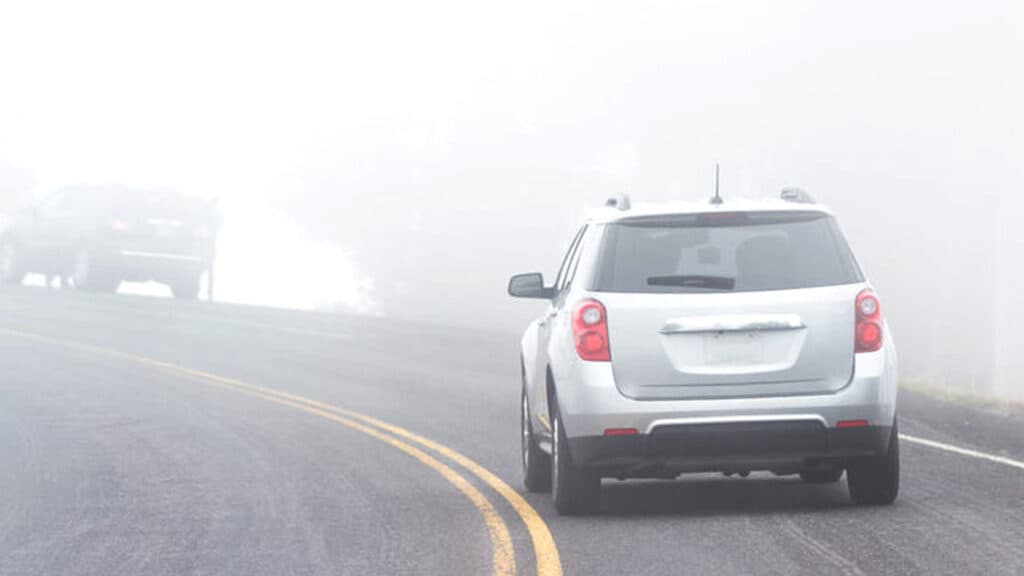 Conducción con niebla